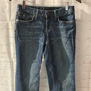 Banana Republic Jeans w/Cropped Cuffs Size 0 - Super cute!